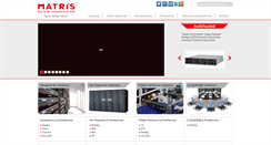 Desktop Screenshot of matrisbilisim.com